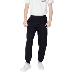 Armani Exchange Zwarte Katoenen Joggingbroek (Trainingsbroek)