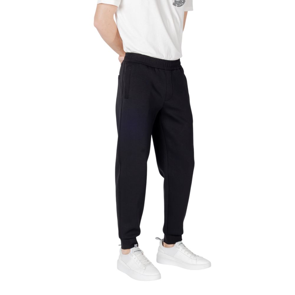 Armani Exchange Zwarte Katoenen Joggingbroek (Trainingsbroek)