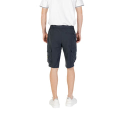 Hugo Boss Blauwe Polyester Bermuda Shorts