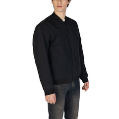 Hugo Boss Zwarte Polyamide Bomber