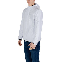 EA7 Emporio Armani Witte Polyester Shell Jas