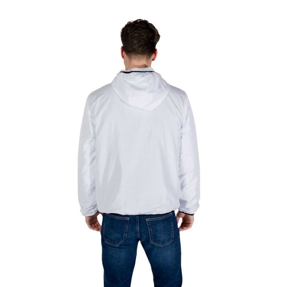 EA7 Emporio Armani Witte Polyester Shell Jas