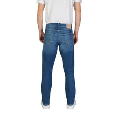 Replay Blauwe Katoenen Slim Fit Jeans
