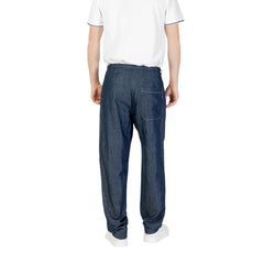 Replay Freizeithose aus blauer Baumwolle