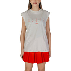 Replay Crème Katoenen Tanktops