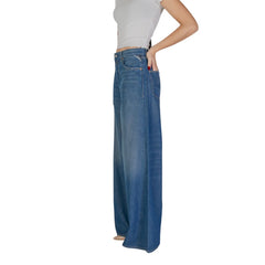 Replay blauwe bootcut jeans van katoen