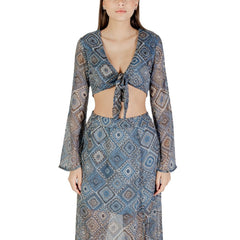 Oberteil aus recyceltem Polyester Only Blue