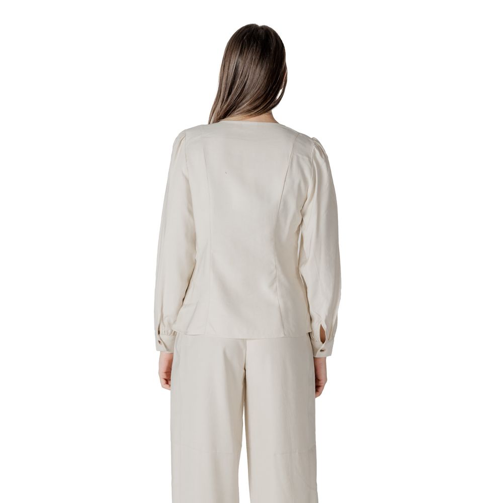 Vila Clothes Beiges Viskosetop