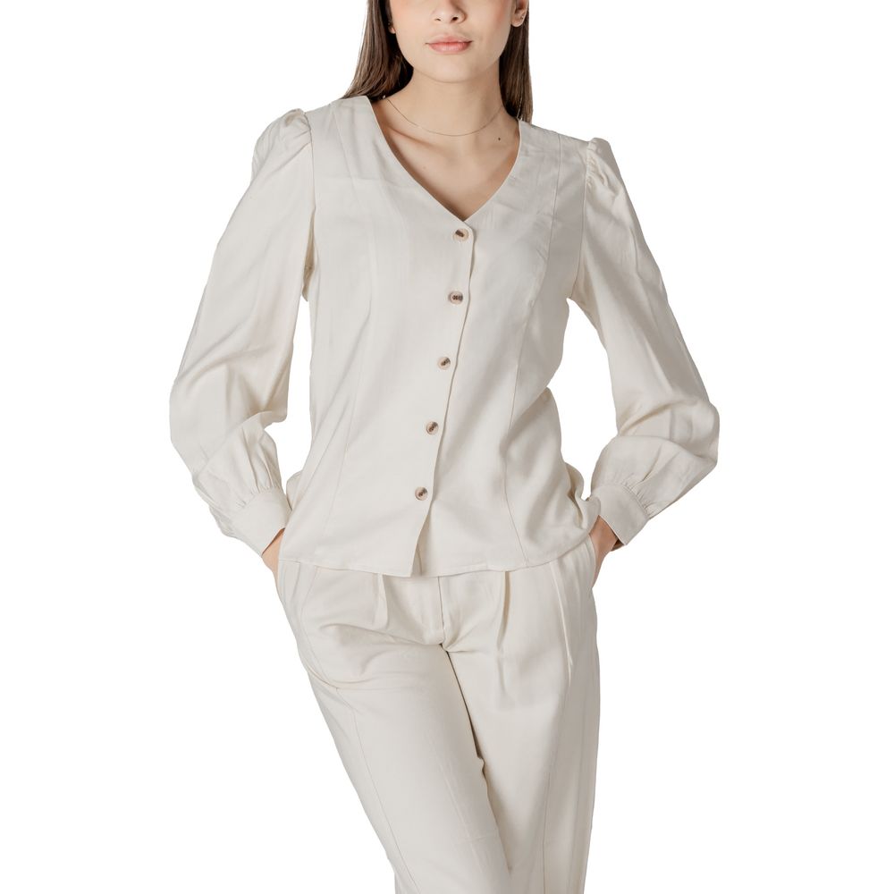 Vila Clothes Beiges Viskosetop