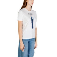 Alleen Blauw Biologisch Katoenen T-shirt
