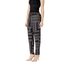 Jacqueline De Yong Schwarze Viskosehose