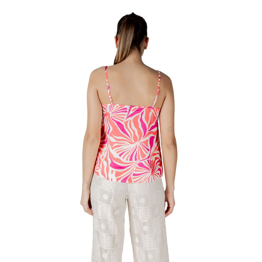 Alleen meerkleurige tanktops van gerecycled polyester