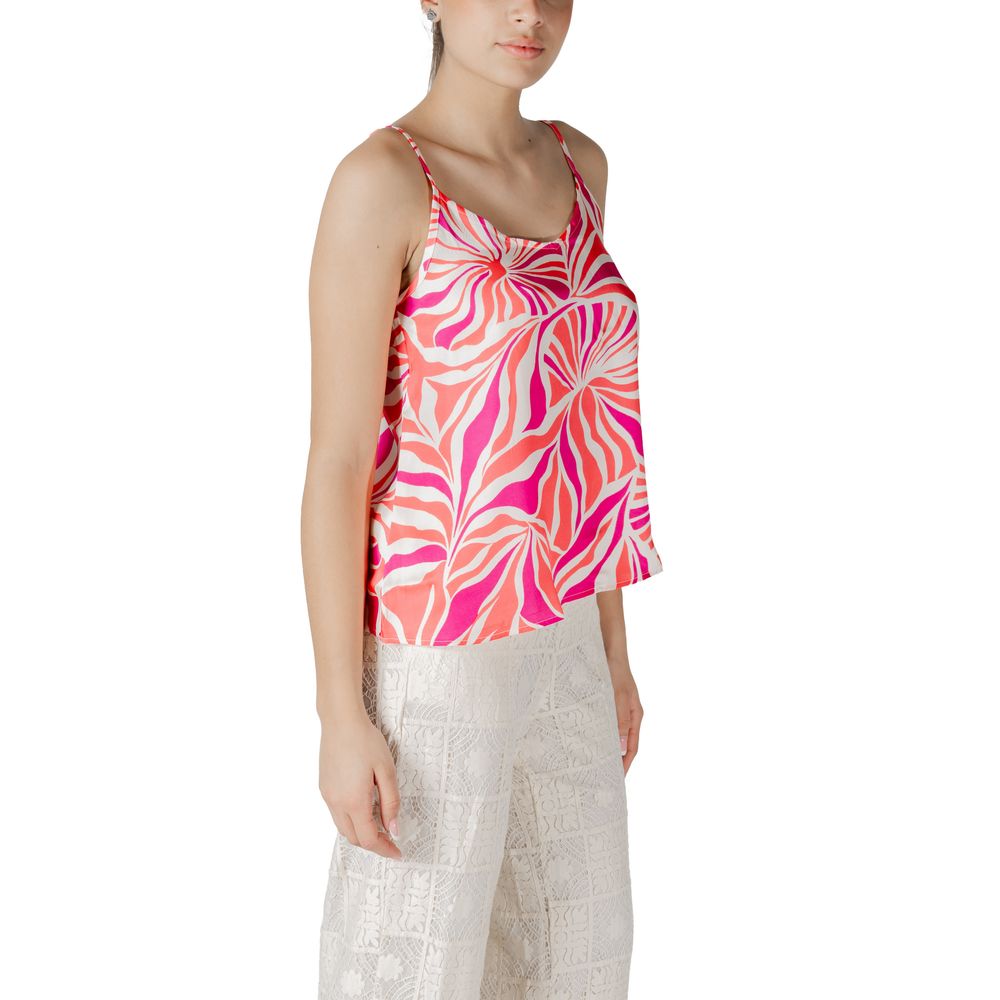 Alleen meerkleurige tanktops van gerecycled polyester