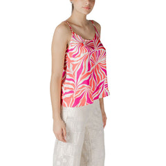 Alleen meerkleurige tanktops van gerecycled polyester