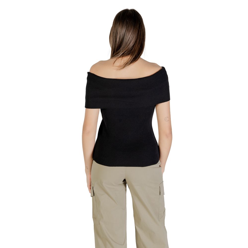 Zwarte Polyester Bodysuit