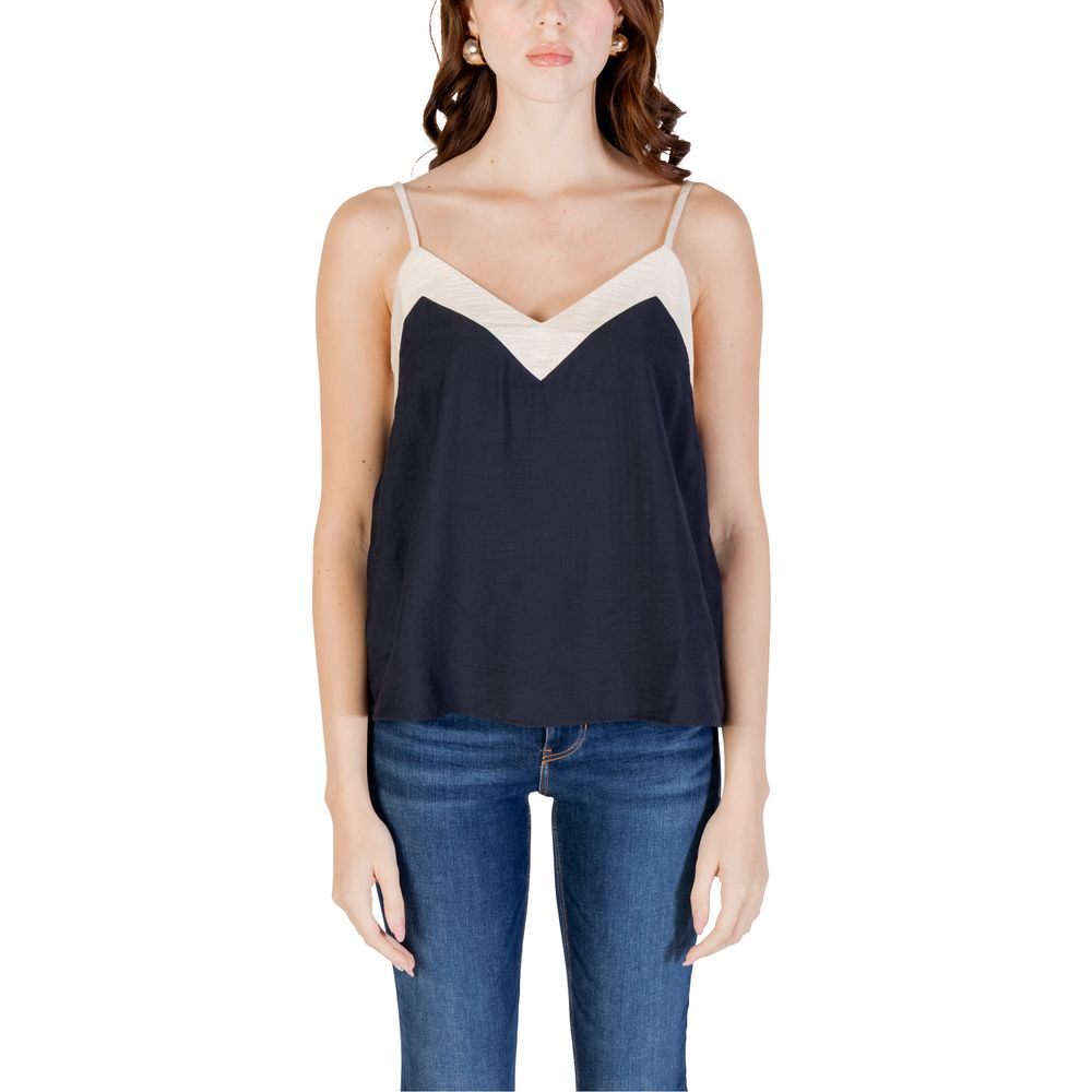 Vero Moda Schwarzes Nylon-Oberteil