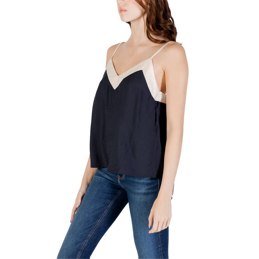 Vero Moda Schwarzes Nylon-Oberteil