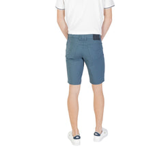 Jeckerson blauwe katoenen bermuda