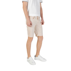 Jeckerson Beige Baumwoll-Bermudashorts