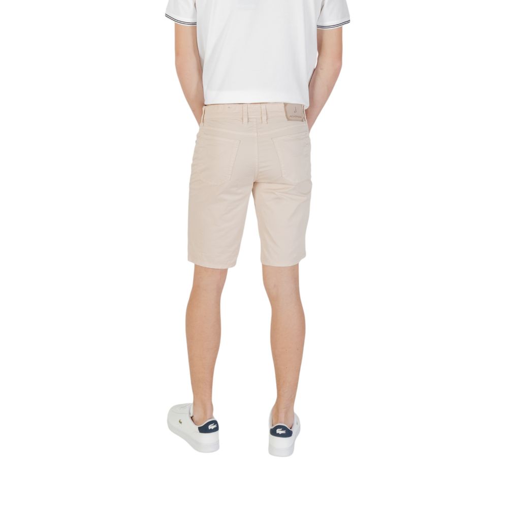 Jeckerson Beige Baumwoll-Bermudashorts