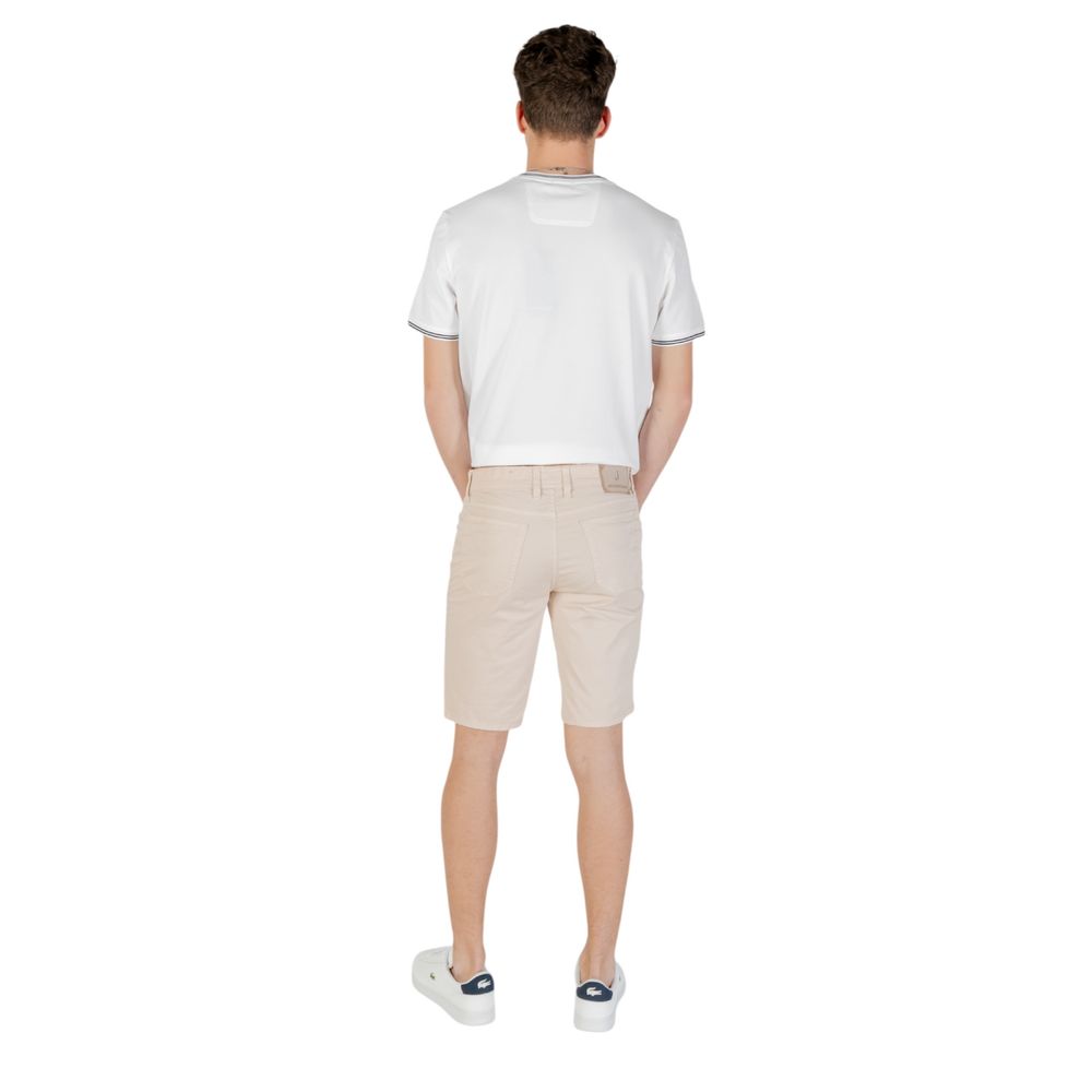 Jeckerson Beige Baumwoll-Bermudashorts