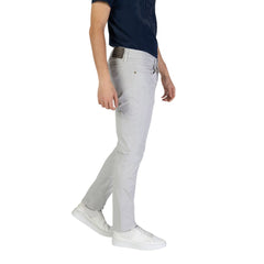 Jeckerson Grijze Katoenen Skinny Broek
