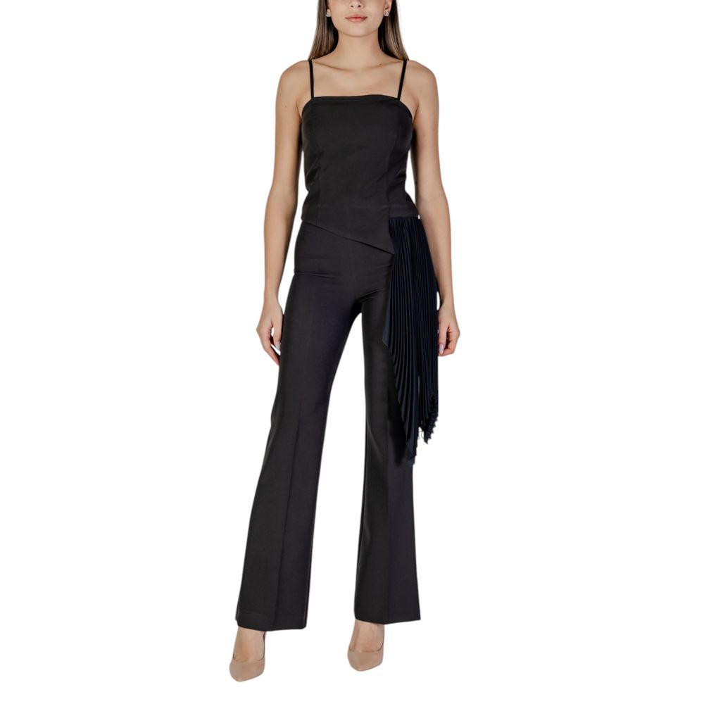 Rinascimento Zwarte Polyester Jumpsuits