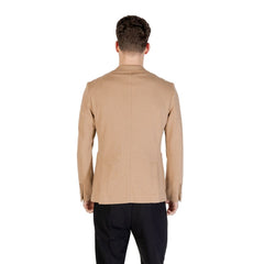 Gianni Lupo Beige Katoenen Blazer