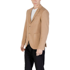 Gianni Lupo Beige Katoenen Blazer