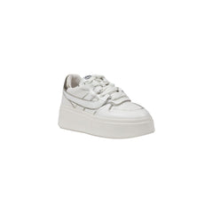ASH Weiße Plateau-Sneaker aus Leder