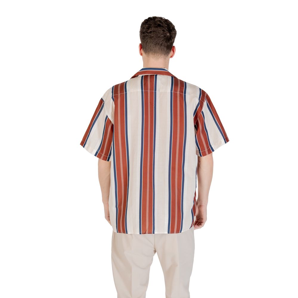 Gianni Lupo Beige Linen Shortsleeve Shirt