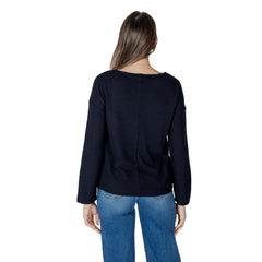 Street One Blaues Polyester-Sweatshirt