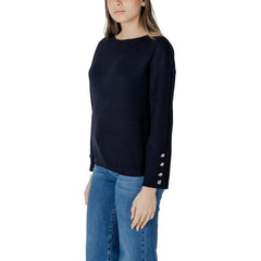 Street One Blaues Polyester-Sweatshirt
