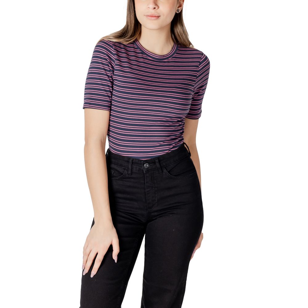 ICHI Bicolor Baumwoll-T-Shirt