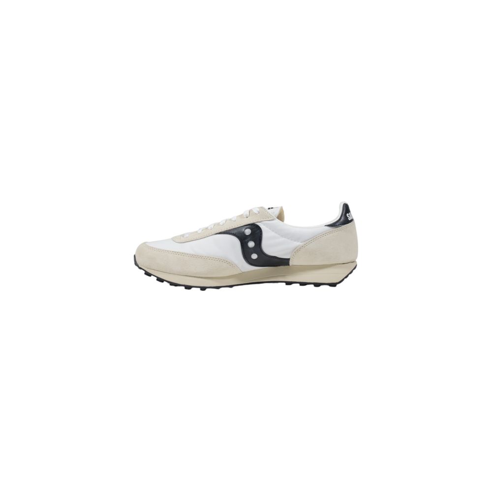 Saucony zwart-witte leren atletische sneakers