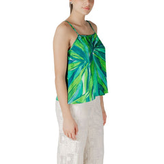 Alleen tweekleurige viscose tanktops