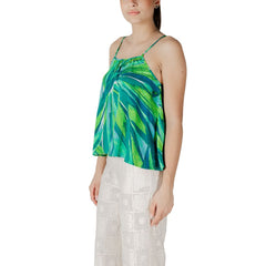 Alleen tweekleurige viscose tanktops