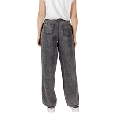 Alleen zwarte, casual broek van lyocell