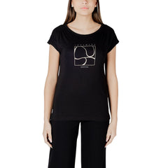 Street One Zwart Katoenen T-shirt