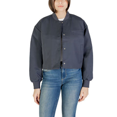 Calvin Klein Jeans Grijze Bomber van gerecycled polyester