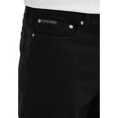 Calvin Klein Jeans Zwarte Katoenen Bermuda Shorts
