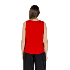 Alleen veelkleurige tanktops van gerecycled polyester