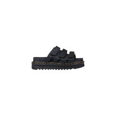 Dr. Martens Black Leather Platform Pumps