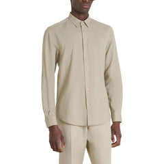 Antony Morato Beige Katoenen Overhemd