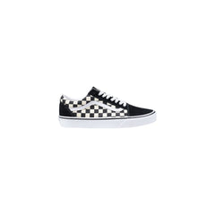 Vans Black And White Fabric Sneaker