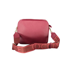 Coccinelle rote Damenhandtasche aus Leder