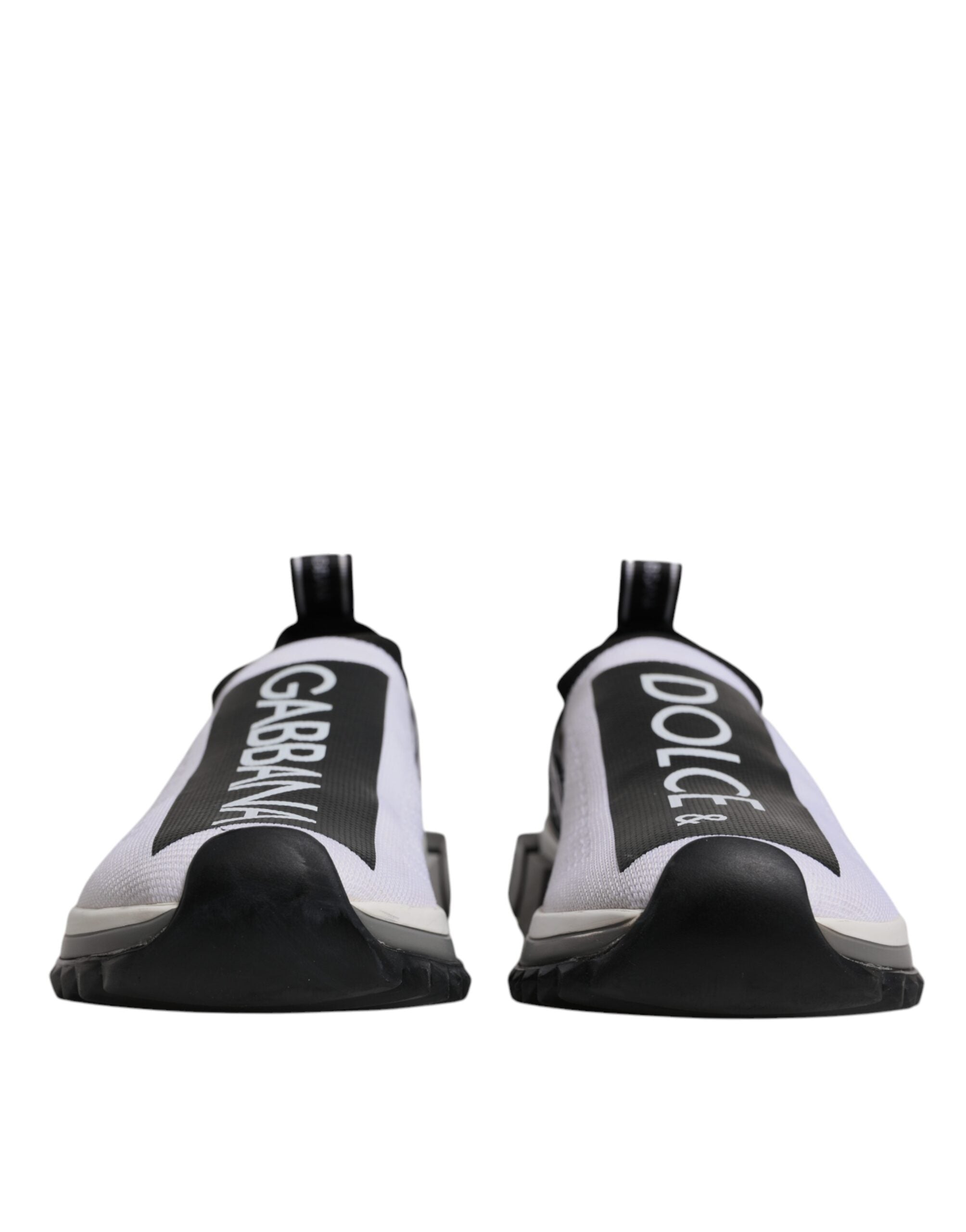 Dolce &amp; Gabbana Sorrento Slip-On Sneakers in Schwarz/Weiß