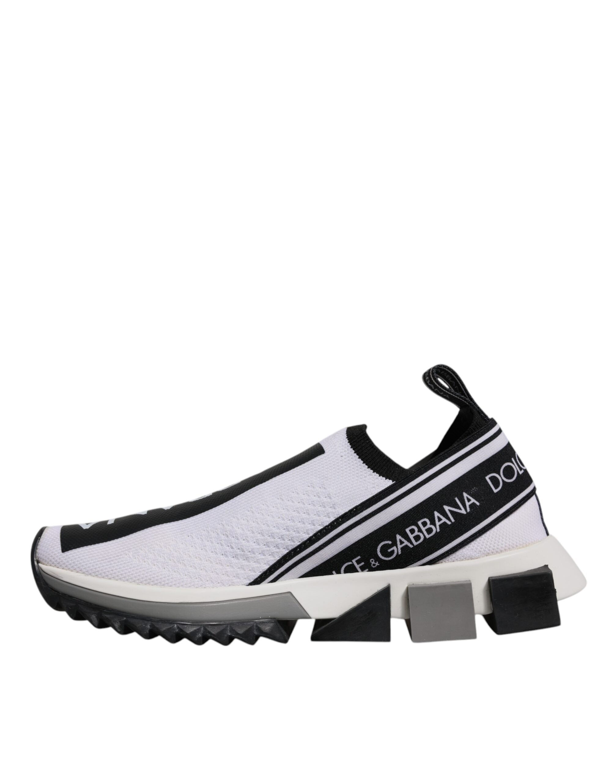 Dolce &amp; Gabbana Sorrento Slip-On Sneakers in Schwarz/Weiß