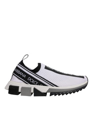 Dolce &amp; Gabbana Sorrento Slip-On Sneakers in Schwarz/Weiß