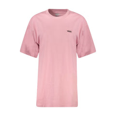 Vans Pink Cotton Women T-Shirt